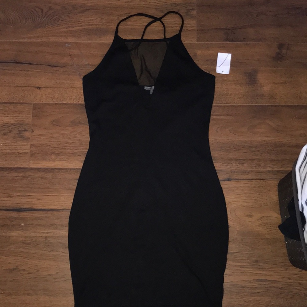 Charlotte Russe Black over the knee dress